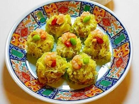 フライパンで簡単に出来る!春キャベツのシウマイ